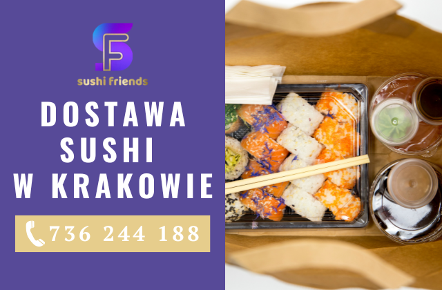 Dostawa sushi w Krakowie